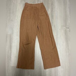 Abercrombie and Fitch high waisted linen pants